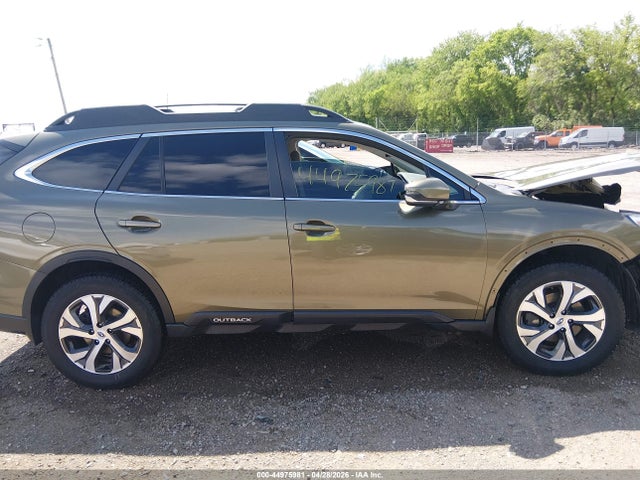 2022 Subaru Outback Limited მანქანა იყიდება აუქციონზე, vin: 4S4BTANC0N3162754, აუქციონის ნომერი: 44975981