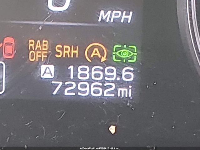 2022 Subaru Outback Limited მანქანა იყიდება აუქციონზე, vin: 4S4BTANC0N3162754, აუქციონის ნომერი: 44975981
