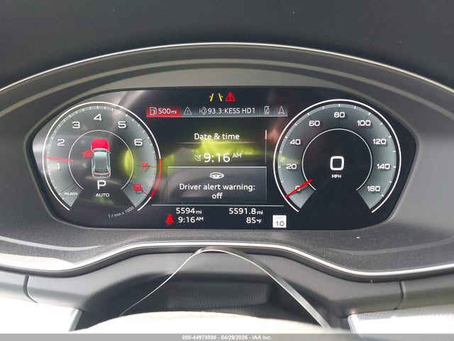 WA1EAAFY2S2054133 Audi Q5 Premium Plus 45 Tfsi S Line Quattro S Tronic