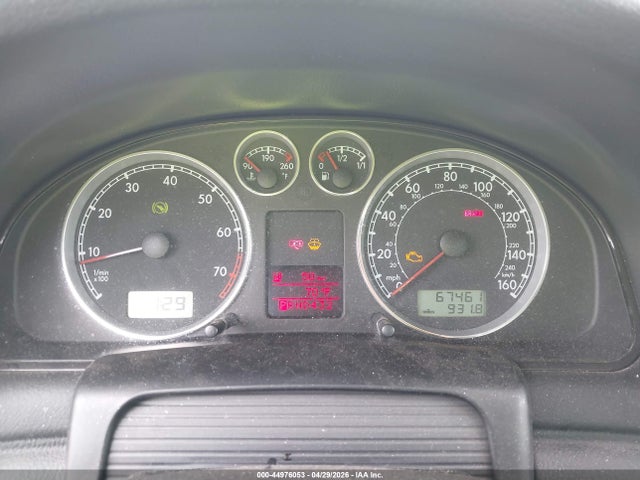 44976053 :رقم المزاد ، WVWPD63B12P354011 vin ، 2002 Volkswagen Passat Gls مزاد بيع