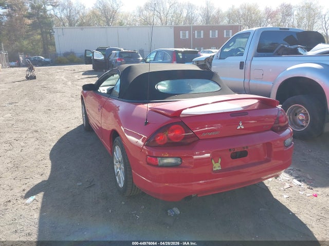 Aukcja sprzedaży 2002 Mitsubishi Eclipse Spyder Gs, vin: 4A3AE45G82E061425, numer aukcji: 44976064