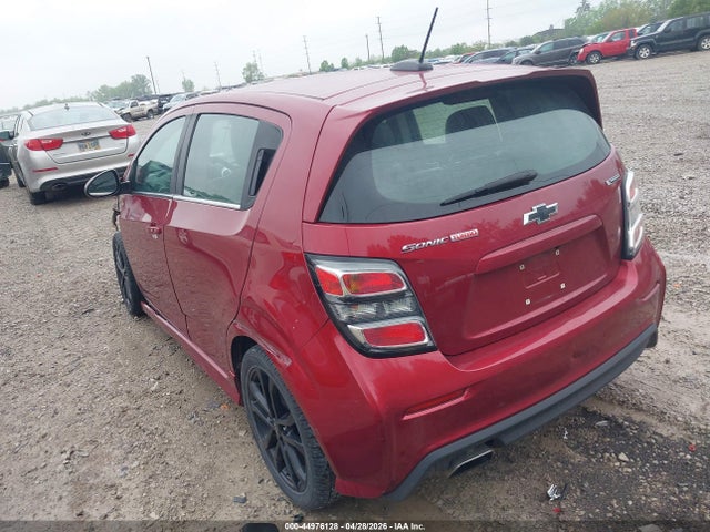 Продажа на аукционе авто 2018 Chevrolet Sonic Premier Auto, vin: 1G1JF6SB2J4120938, номер лота: 44976128