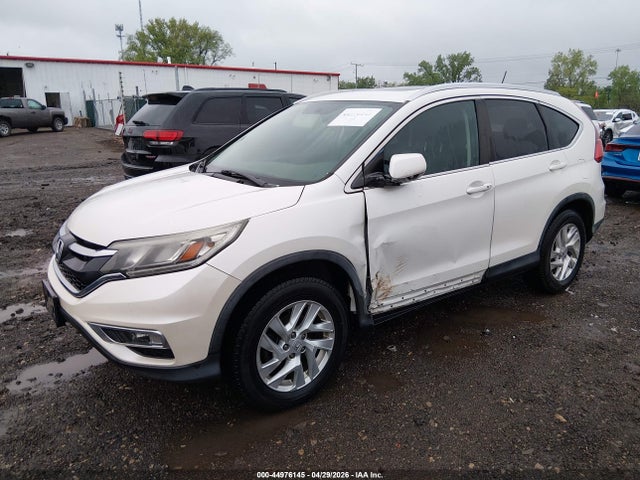 2015 Honda Cr-v Ex-l მანქანა იყიდება აუქციონზე, vin: 5J6RM4H75FL096195, აუქციონის ნომერი: 44976145