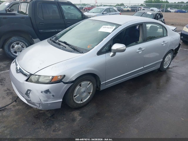 Aukcja sprzedaży 2008 Honda Civic Hybrid, vin: jhmfa36268s013416, numer aukcji: 44976215