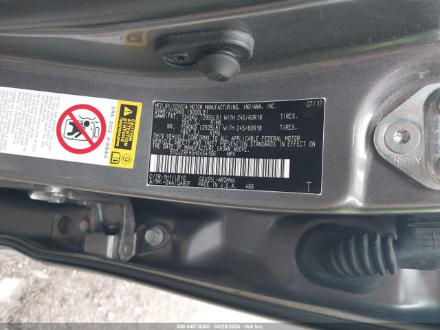 Продаж на аукціоні авто 2017 Toyota Highlander Xle, vin: 5TDJZRFH5HS454166, номер лоту: 44976260
