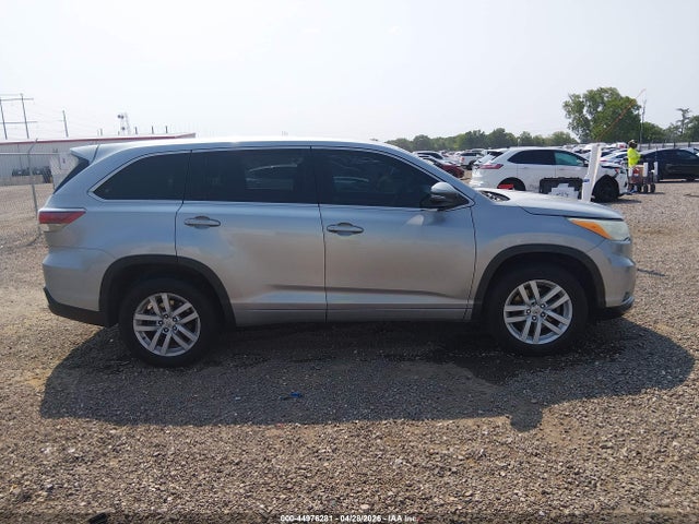 Продажа на аукционе авто 2014 Toyota Highlander Le, vin: 5TDZARFH4ES006183, номер лота: 44976281