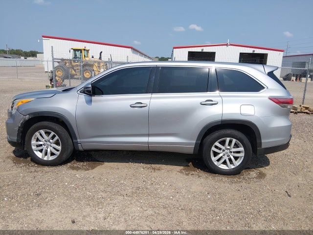 Продажа на аукционе авто 2014 Toyota Highlander Le, vin: 5TDZARFH4ES006183, номер лота: 44976281
