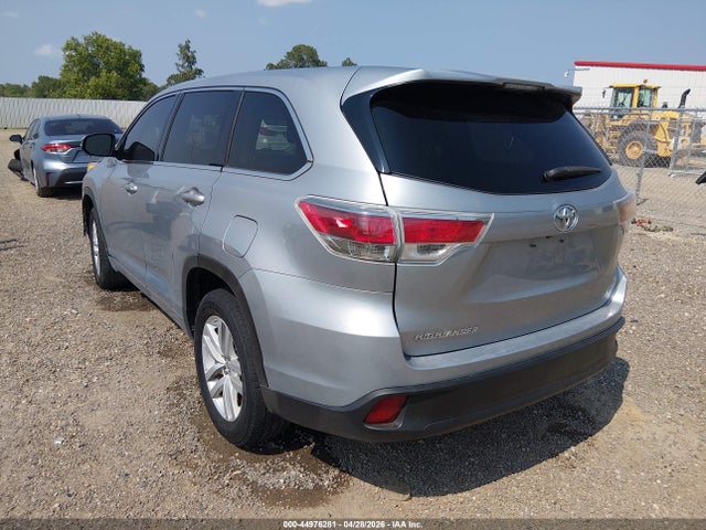 Продажа на аукционе авто 2014 Toyota Highlander Le, vin: 5TDZARFH4ES006183, номер лота: 44976281