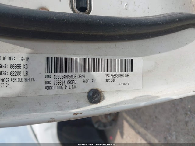Продажа на аукционе авто 2010 Dodge Caliber Sxt, vin: 1B3CB4HA5AD613044, номер лота: 44976284
