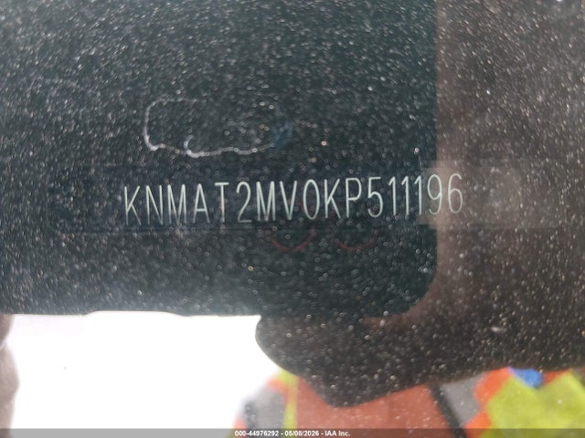 Aukcja sprzedaży 2019 Nissan Rogue Sv, vin: KNMAT2MV0KP511196, numer aukcji: 44976292