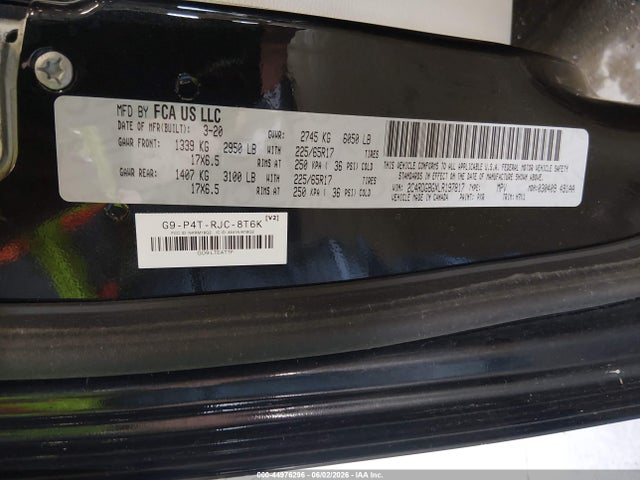 Dodge Grand Caravan Se 2020 2C4RDGBGXLR197817 Image 9