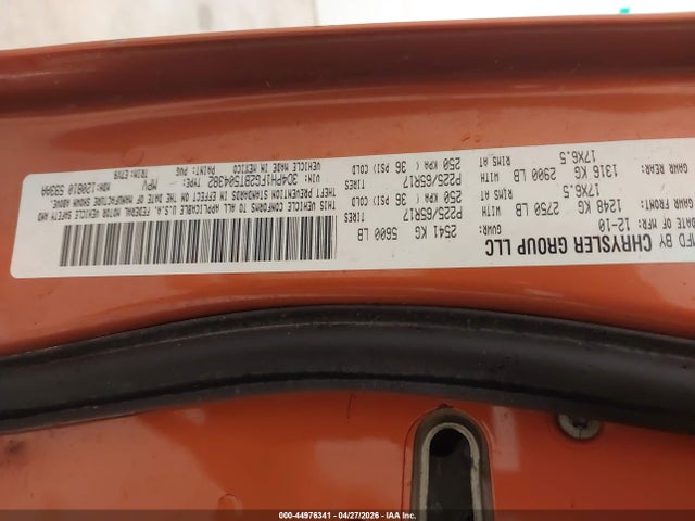 Продаж на аукціоні авто 2011 Dodge Journey Mainstreet, vin: 3D4PH1FG2BT504382, номер лоту: 44976341