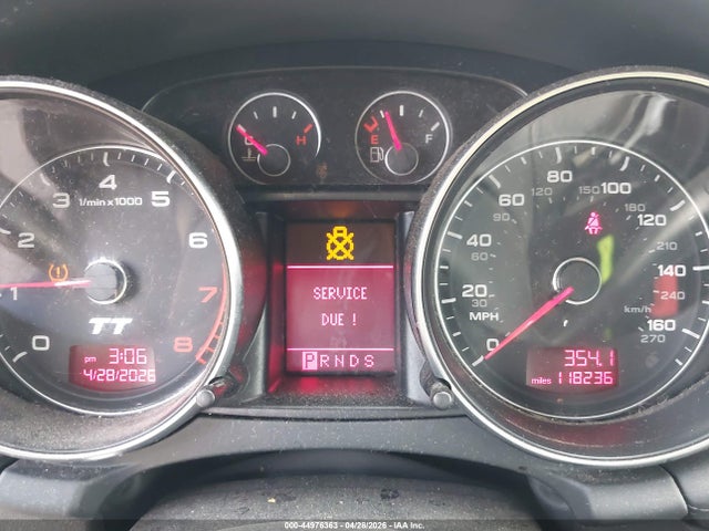 Aukcja sprzedaży 2008 Audi Tt 2.0t, vin: TRUAF38J981026576, numer aukcji: 44976363