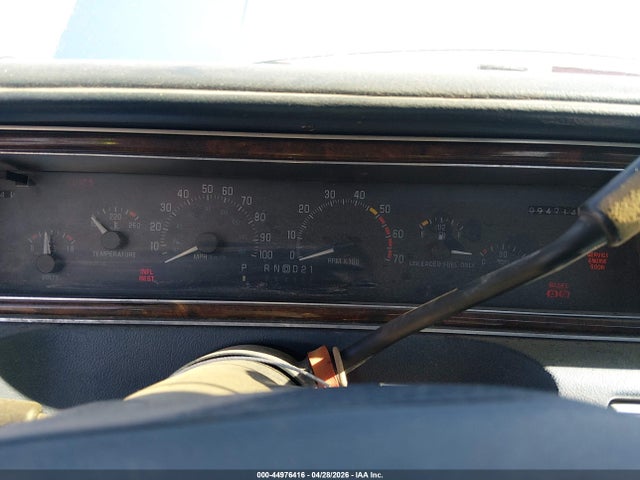 44976416 :رقم المزاد ، 1G4BR83E3MW405580 vin ، 1991 Buick Roadmaster Estate مزاد بيع