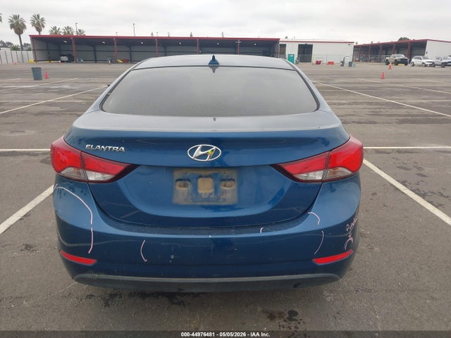 KMHDH4AE8GU640788 Hyundai ELANTRA SE