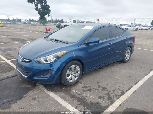 KMHDH4AE8GU640788 Hyundai ELANTRA SE