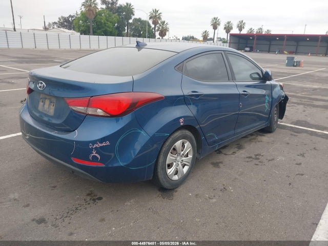 KMHDH4AE8GU640788 Hyundai ELANTRA SE