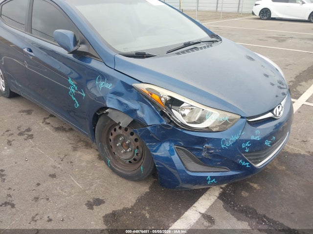 KMHDH4AE8GU640788 Hyundai ELANTRA SE
