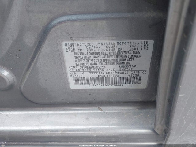 Продажа на аукционе авто 2016 Nissan Sentra Sv, vin: 3N1AB7AP8GY298285, номер лота: 44976518