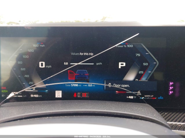 44976562 :رقم المزاد ، 5UX33EU0XR9S52812 vin ، 2024 Bmw X5 M60i مزاد بيع