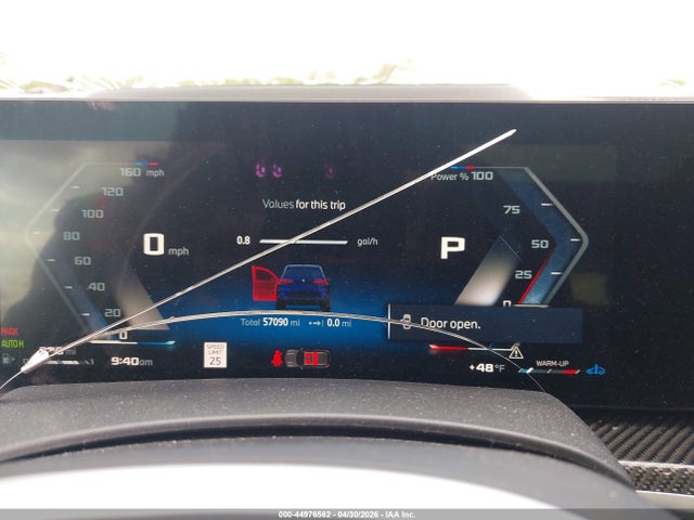 44976562 :رقم المزاد ، 5UX33EU0XR9S52812 vin ، 2024 Bmw X5 M60i مزاد بيع