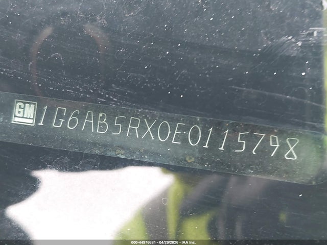 Aukcja sprzedaży 2014 Cadillac Ats Luxury, vin: 1G6AB5RX0E0115798, numer aukcji: 44976621
