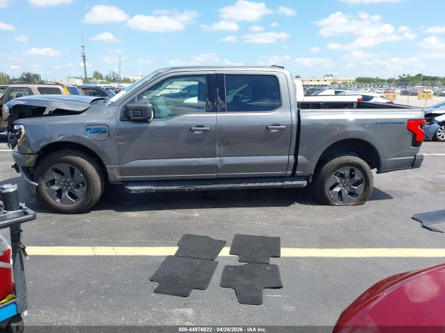44976822 :رقم المزاد ، 1FT6W3LU2SWG10488 vin ، 2025 Ford F-150 Lightning Flash مزاد بيع