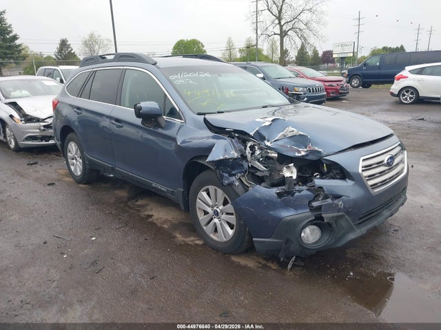2015 Subaru Outback 2.5i Premium მანქანა იყიდება აუქციონზე, vin: 4S4BSACC1F3260912, აუქციონის ნომერი: 44976840
