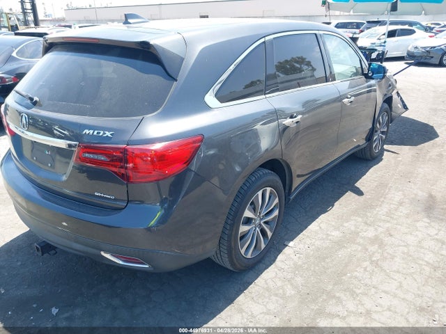 Продаж на аукціоні авто 2016 Acura Mdx Technology   Acurawatch Plus Packages/technology Package, vin: 5FRYD4H40GB015064, номер лоту: 44976931