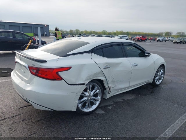 44976937 :رقم المزاد ، 1N4AA6AP4GC396173 vin ، 2016 Nissan Maxima 3.5 Sr مزاد بيع