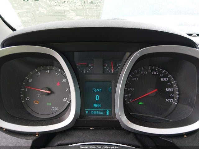 Продаж на аукціоні авто 2012 Chevrolet Equinox 1lt, vin: 2GNALDEK4C6294700, номер лоту: 44976950