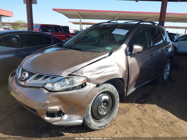 2012 Nissan Murano Sv მანქანა იყიდება აუქციონზე, vin: JN8AZ1MU7CW105766, აუქციონის ნომერი: 44977125