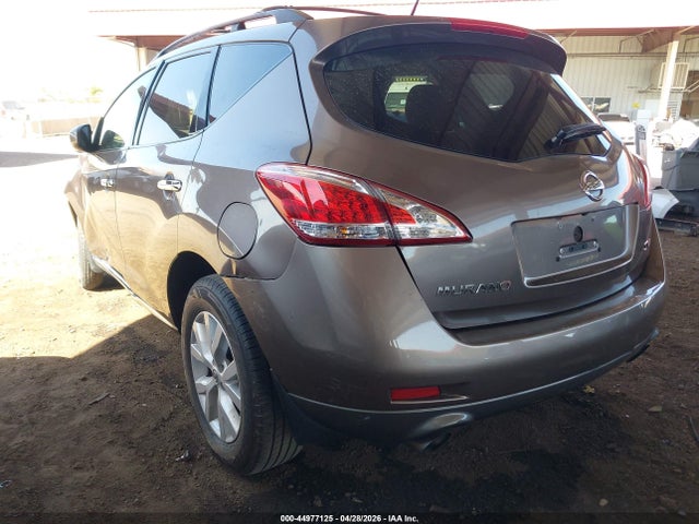2012 Nissan Murano Sv მანქანა იყიდება აუქციონზე, vin: JN8AZ1MU7CW105766, აუქციონის ნომერი: 44977125