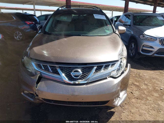 2012 Nissan Murano Sv მანქანა იყიდება აუქციონზე, vin: JN8AZ1MU7CW105766, აუქციონის ნომერი: 44977125