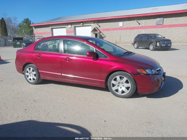 2007 Honda Civic Lx მანქანა იყიდება აუქციონზე, vin: 2HGFA16517H501079, აუქციონის ნომერი: 44977157