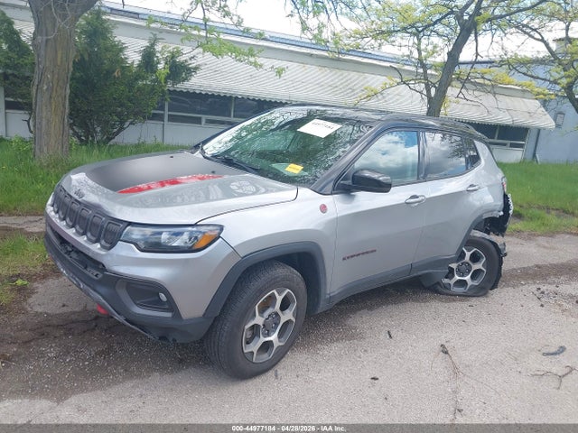 Aukcja sprzedaży 2022 Jeep Compass Trailhawk 4x4, vin: 3C4NJDDB6NT236183, numer aukcji: 44977184