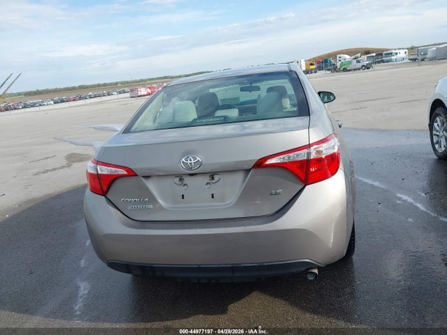 44977197 :رقم المزاد ، 2T1BURHE7FC399148 vin ، 2015 Toyota Corolla Le مزاد بيع