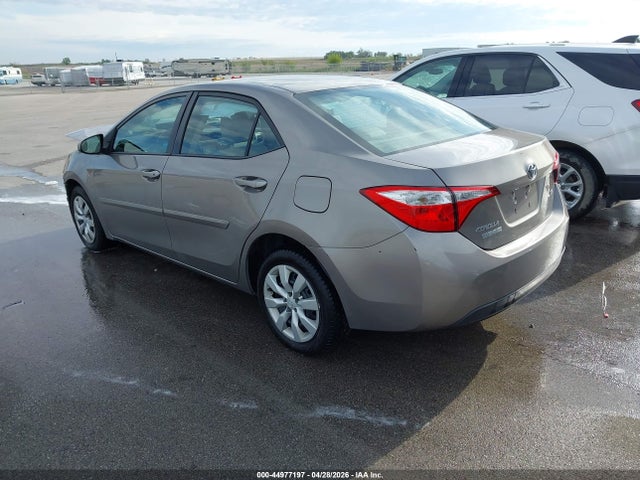 44977197 :رقم المزاد ، 2T1BURHE7FC399148 vin ، 2015 Toyota Corolla Le مزاد بيع