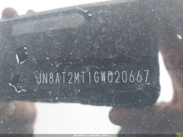 Aukcja sprzedaży 2016 Nissan Rogue Sv, vin: JN8AT2MT1GW020667, numer aukcji: 44977210