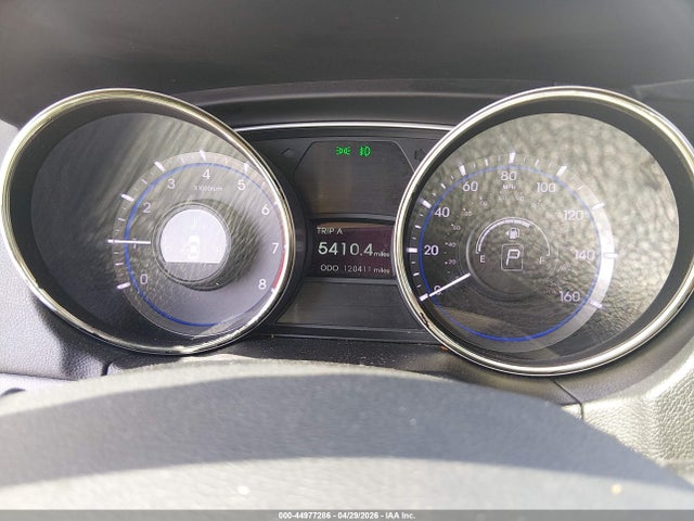 2013 Hyundai Sonata Limited მანქანა იყიდება აუქციონზე, vin: 5NPEC4AC2DH707641, აუქციონის ნომერი: 44977286