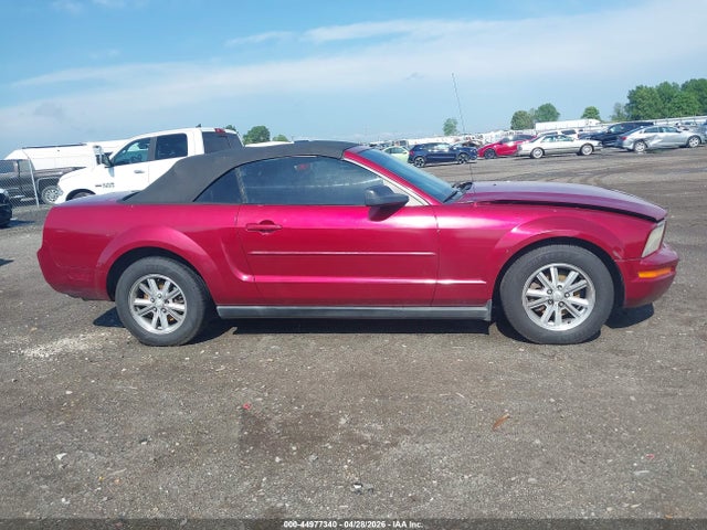 44977340 :رقم المزاد ، 1ZVFT84NX75278906 vin ، 2007 Ford Mustang V6 Deluxe/v6 Premium مزاد بيع