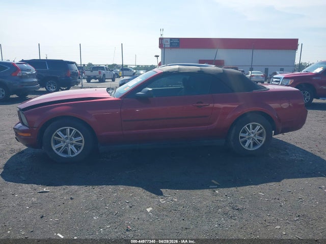 44977340 :رقم المزاد ، 1ZVFT84NX75278906 vin ، 2007 Ford Mustang V6 Deluxe/v6 Premium مزاد بيع