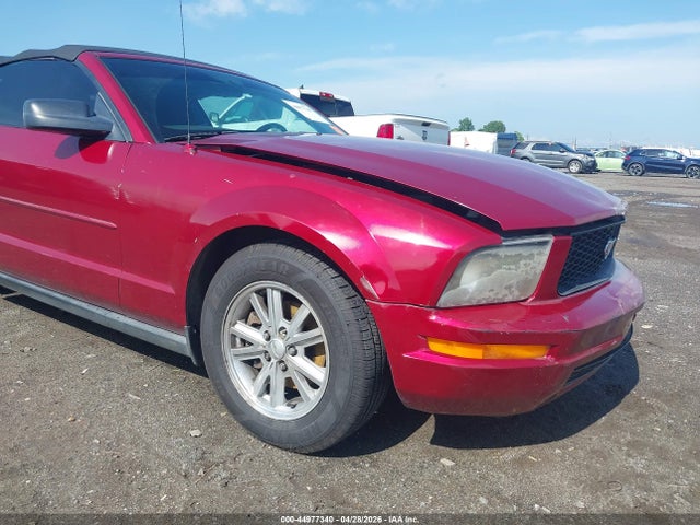 44977340 :رقم المزاد ، 1ZVFT84NX75278906 vin ، 2007 Ford Mustang V6 Deluxe/v6 Premium مزاد بيع