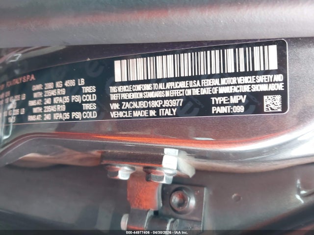 Продаж на аукціоні авто 2019 Jeep Renegade Limited 4x4, vin: ZACNJBD18KPJ93977, номер лоту: 44977406