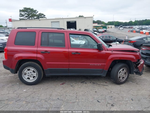 Aukcja sprzedaży 2014 Jeep Patriot Sport, vin: 1C4NJPBB4ED927514, numer aukcji: 44977469