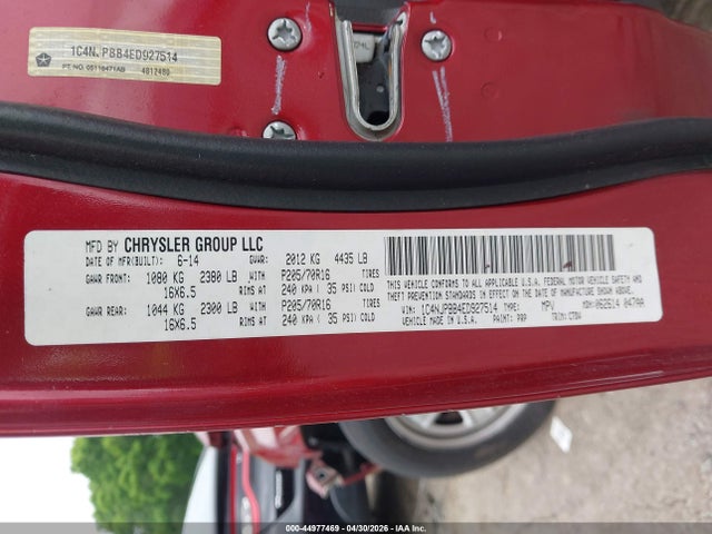 Aukcja sprzedaży 2014 Jeep Patriot Sport, vin: 1C4NJPBB4ED927514, numer aukcji: 44977469