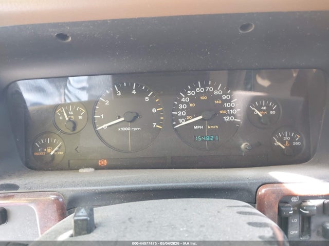 1998 Jeep Grand Cherokee Limited მანქანა იყიდება აუქციონზე, vin: 1J4GZ78Y6WC186815, აუქციონის ნომერი: 44977475