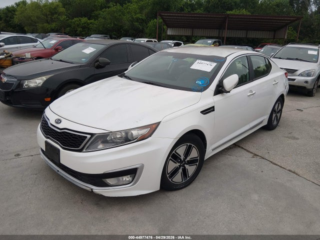 44977476 :رقم المزاد ، KNAGM4AD4C5013267 vin ، 2012 Kia Optima Hybrid Ex مزاد بيع