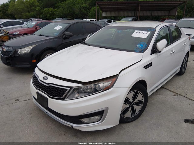 44977476 :رقم المزاد ، KNAGM4AD4C5013267 vin ، 2012 Kia Optima Hybrid Ex مزاد بيع