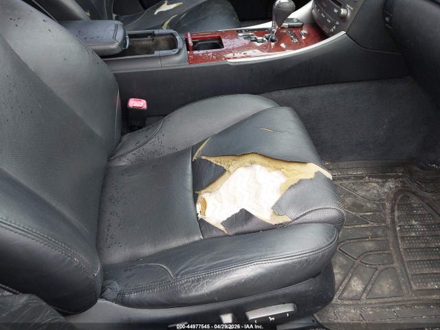 44977545 :رقم المزاد ، JTHBK262X85075146 vin ، 2008 Lexus Is 250 مزاد بيع
